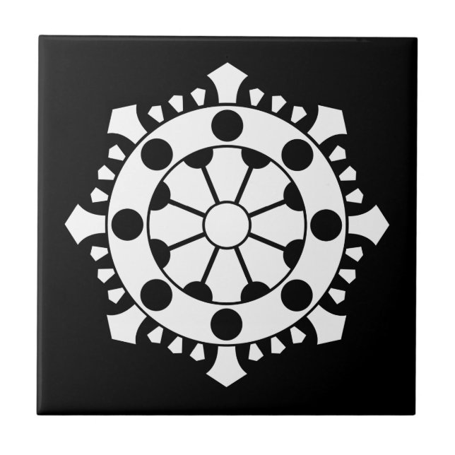 AZULEJO DE CERÂMICA  大日輪宝 (Frente)