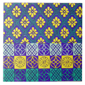 AZULEJO DE CERÂMICA 日本の古典的な柄