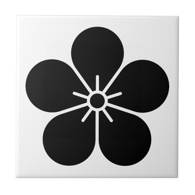 AZULEJO DE CERÂMICA  梅花 (Frente)