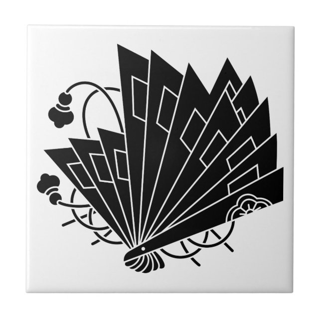 AZULEJO DE CERÂMICA  檜扇蝶 (Frente)