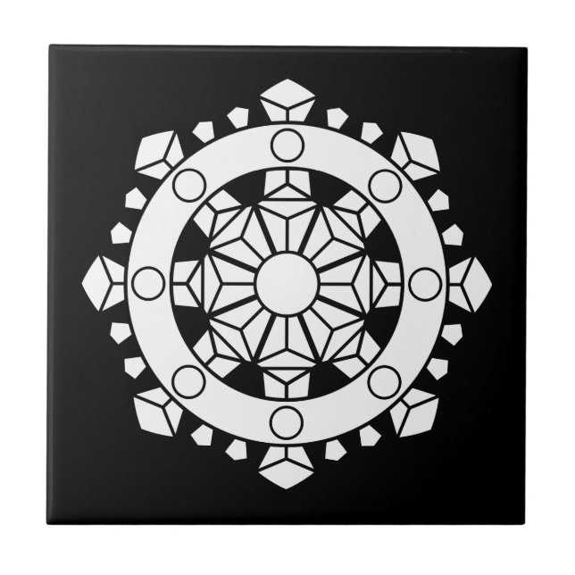 AZULEJO DE CERÂMICA  行者輪宝 (Frente)