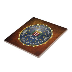 Azulejo De Cerâmica [100] Edição Especial do FBI