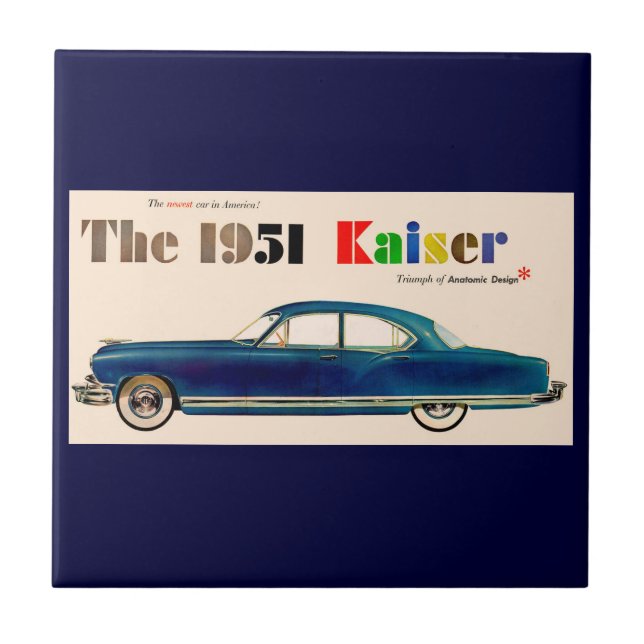 Azulejo De Cerâmica 1951 Kaiser (Frente)