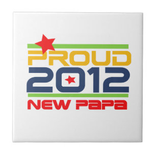 Azulejo De Cerâmica 2012 Novo Papá - Camisas e presentes