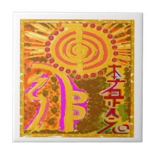 Azulejo De Cerâmica 2013 ver. Símbolos de cura REIKI