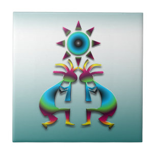 Azulejo De Cerâmica 2 Kokopelli #41