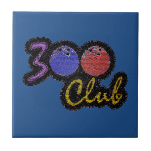 AZULEJO DE CERÂMICA 300 JOGOS PERFEITOS DE CLUBE EM BOLICHES