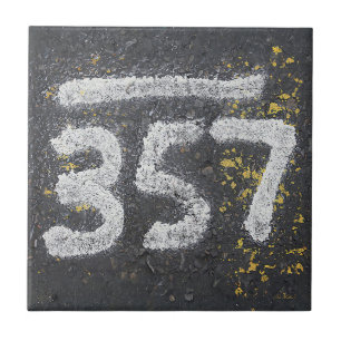 Azulejo De Cerâmica 357 Número de Maçom e Número de Anjo