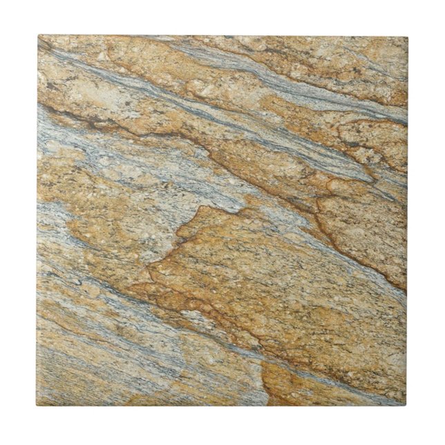 Azulejo De Cerâmica 3 de 3 Repro Peach & Cinza Faux Granite (Frente)