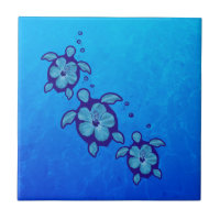3 tartarugas azuis de Honu