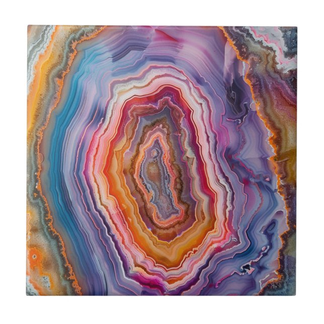 azulejo de cerâmica 3D Agate (Frente)