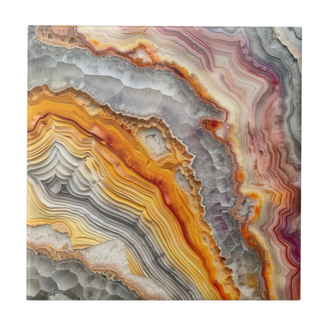 azulejo de cerâmica 3D Agate (Frente)