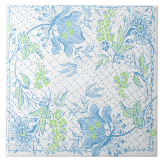 Azulejo De Cerâmica 6x6 Damsel Floral Tile