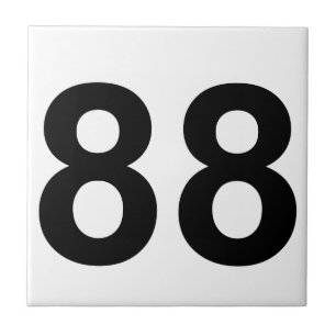 Azulejo De Cerâmica 88 - número oitenta e oito