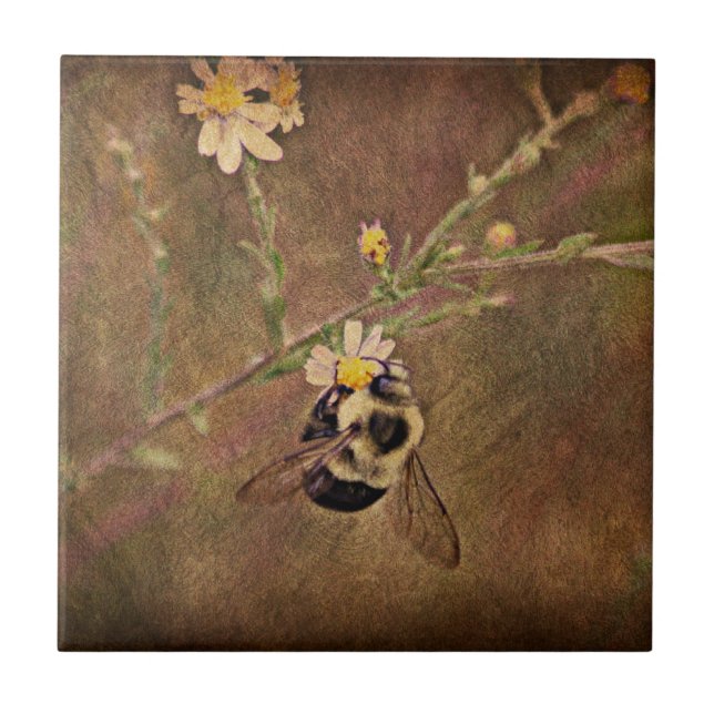 Azulejo De Cerâmica A abelha (Frente)