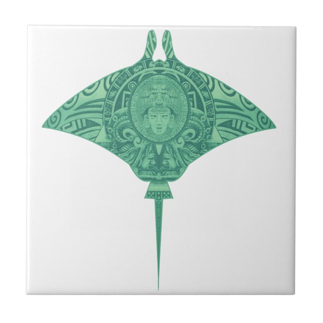 Azulejo De Cerâmica A águia antiga (Frente)