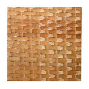 Azulejo De Cerâmica A aparência da textura de Lacquer Wicker Basketwe