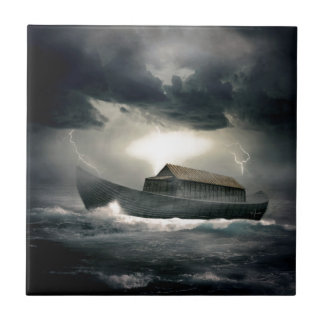 Azulejo De Cerâmica A arca de Noah