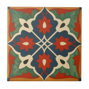 Azulejo De Cerâmica A arte cerâmica decorativa do vintage 1884
