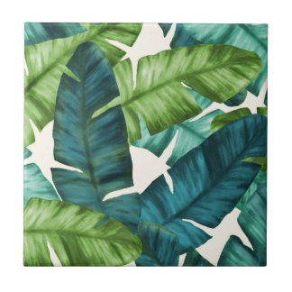 Azulejo De Cerâmica A banana tropical sae do teste padrão original