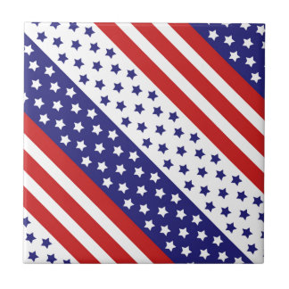 Azulejo De Cerâmica A bandeira dos Estados Unidos