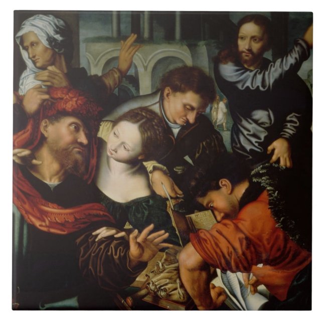 Azulejo De Cerâmica A chamada de St Matthew (Frente)