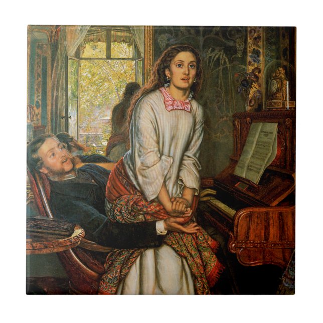 Azulejo De Cerâmica A consciência de despertar (Frente)