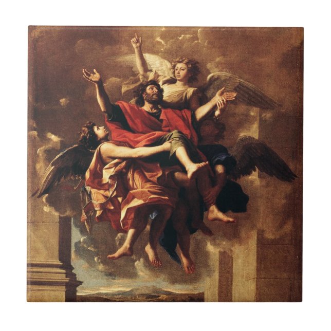 Azulejo De Cerâmica A conversão de Paul Santo (Frente)