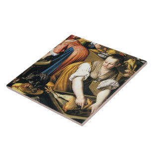 Azulejo De Cerâmica A cozinha em detalhes por Vincenzo Campi