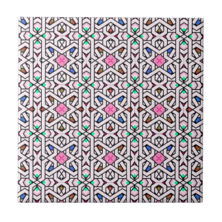 Azulejo De Cerâmica A cruz estende-se em um padrão incolor