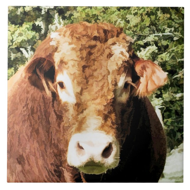 AZULEJO DE CERÂMICA  A CULPA (Frente)