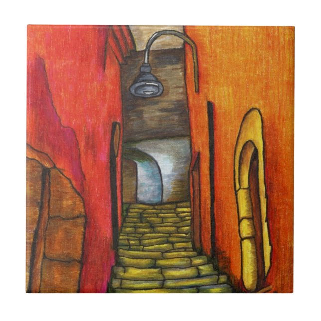 Azulejo De Cerâmica A Dinamarca através de Fiorilli (Frente)