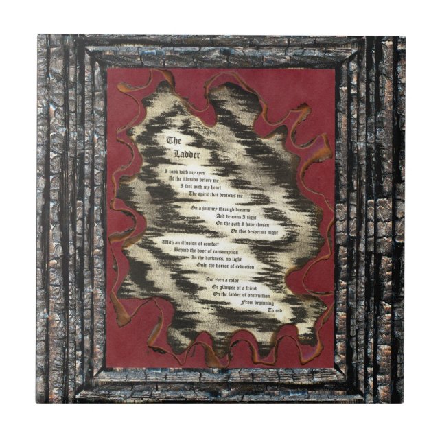 Azulejo De Cerâmica A Escada (Frente)