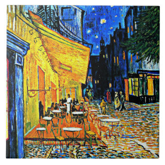Azulejo De Cerâmica A famosa pintura Van Gogh, Cafe Terrace,