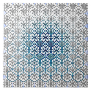 Azulejo De Cerâmica A flor da vida
