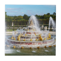 A Fonte Latona nos jardins de Versalhes