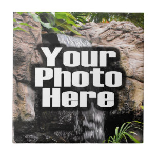Azulejo De Cerâmica A foto personalizada costume de Digitas adiciona
