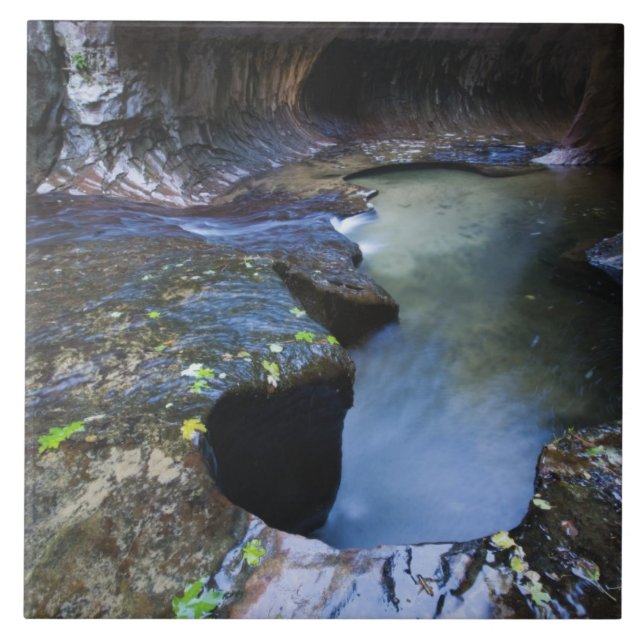 Azulejo De Cerâmica A garganta do entalhe do metro (Frente)