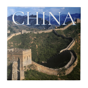Azulejo De Cerâmica A Grande Muralha Jinshanling, China