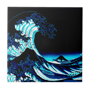 Azulejo De Cerâmica A Grande Onda