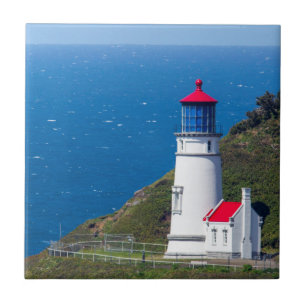 Azulejo De Cerâmica A Heceta Head Lighthouse Perto de Florence