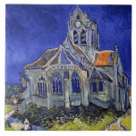 Azulejo De Cerâmica A Igreja em Auvers, Van Gogh<br><div class="desc">Vincent Willem van Gogh (30 de março de 1853 - 29 de julho de 1890) foi um pintor holandês impressionista poste que se encontra entre as figuras mais famosas e influentes da história da arte ocidental. Em pouco mais de uma década, criou cerca de 2.100 trabalhos de arte, incluindo cerca...</div>