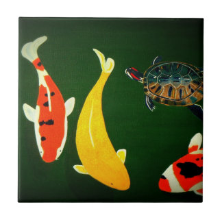 Azulejo De Cerâmica A lagoa calma