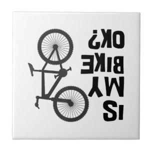 Azulejo De Cerâmica A Minha Bicicleta Está Engraçada?