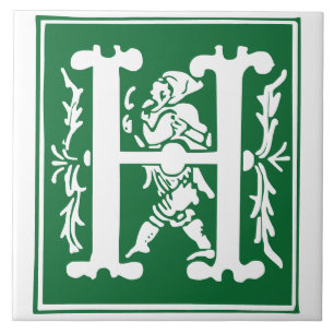 Azulejo De Cerâmica A mítica do século XVI cria capital decorativo H