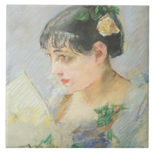Azulejo De Cerâmica A mulher espanhola (pastel no papel)