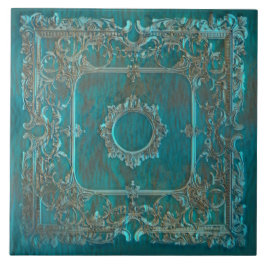 Azulejo De Cerâmica A patina do velho mundo parece design brilhante