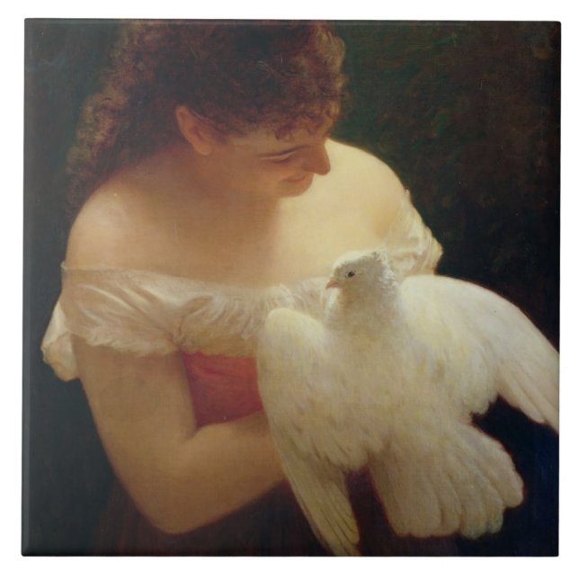 Azulejo De Cerâmica A pomba (Frente)