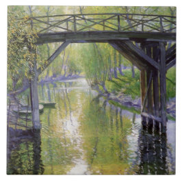 Azulejo De Cerâmica A ponte antiga (por Cara de Rosa)