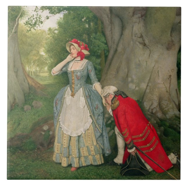 Azulejo De Cerâmica A proposta (w/c no papel) (Frente)